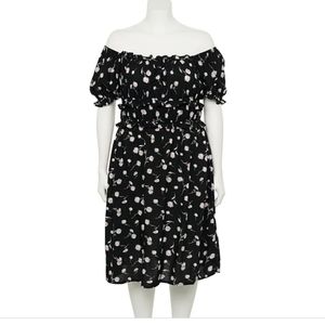 Adorable off the shoulder dress sz 2x